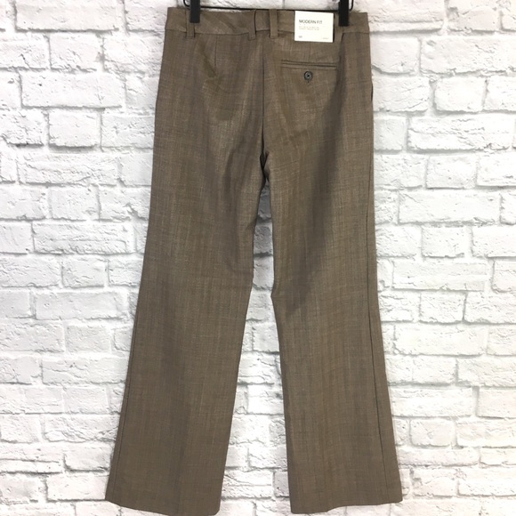 Gap NWT Modern Fit Flare Tweed Career Pants Sz 6 - Picture 2 of 6